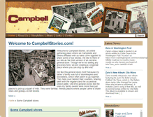 Tablet Screenshot of campbellstories.com